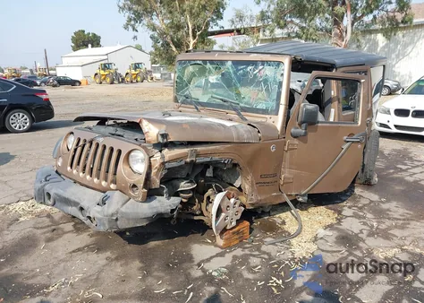 2015 Jeep Wrangler Unlimited Sport из США, поврежденный, VIN 1C4BJWDG3FL623152